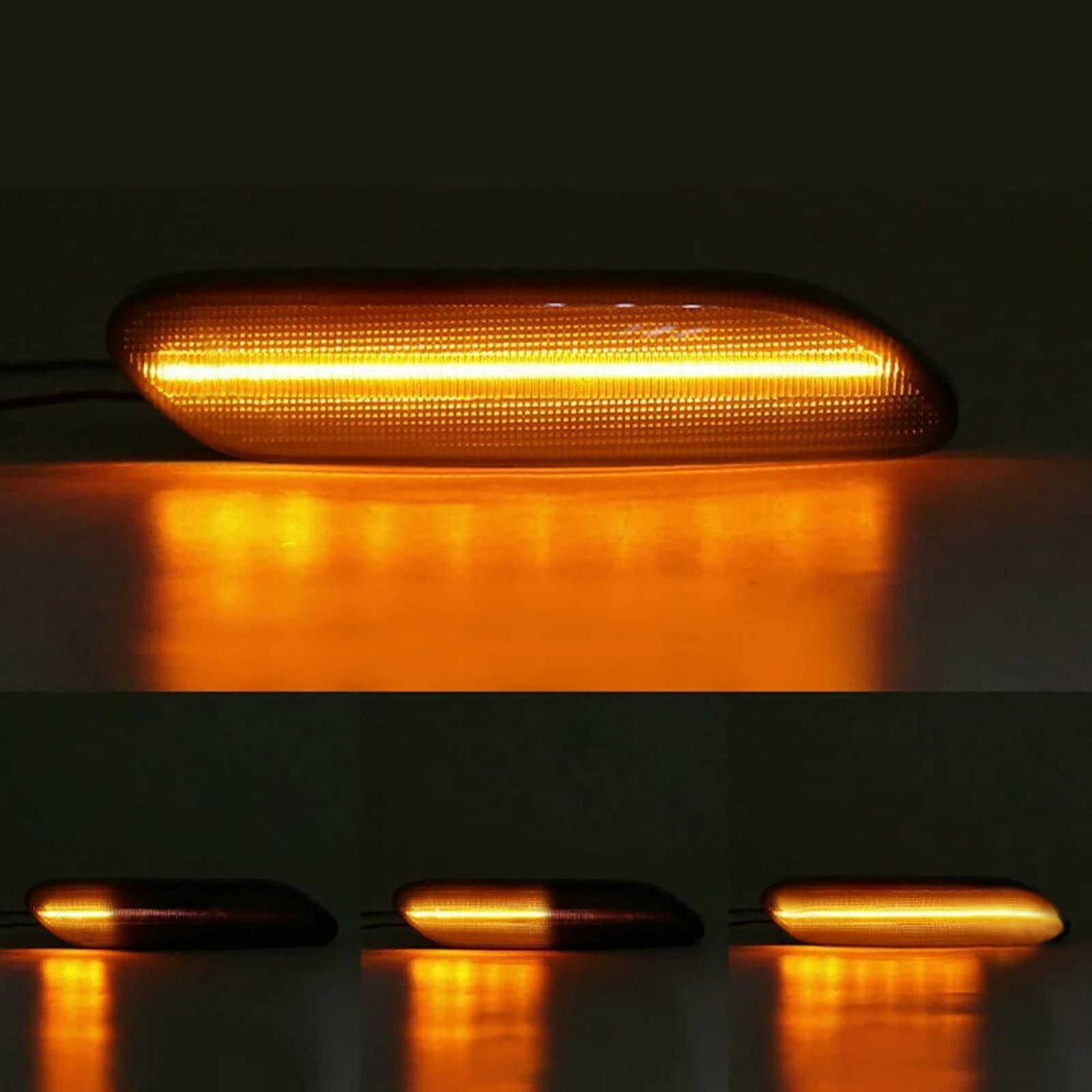Amazon.com: Xinctai Sequential Amber Led Front Fender Side Marker
